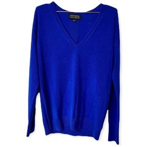 Banana Republic Cobalt Blue Cashmere Sweater
